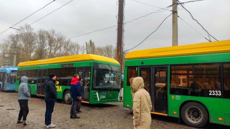 10 новых троллейбусов для маршрута № 105 прошли приемку