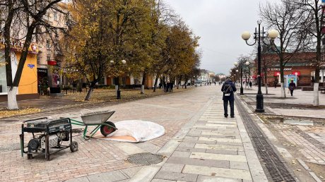 С улицы Московской в Пензе начали исчезать скамейки