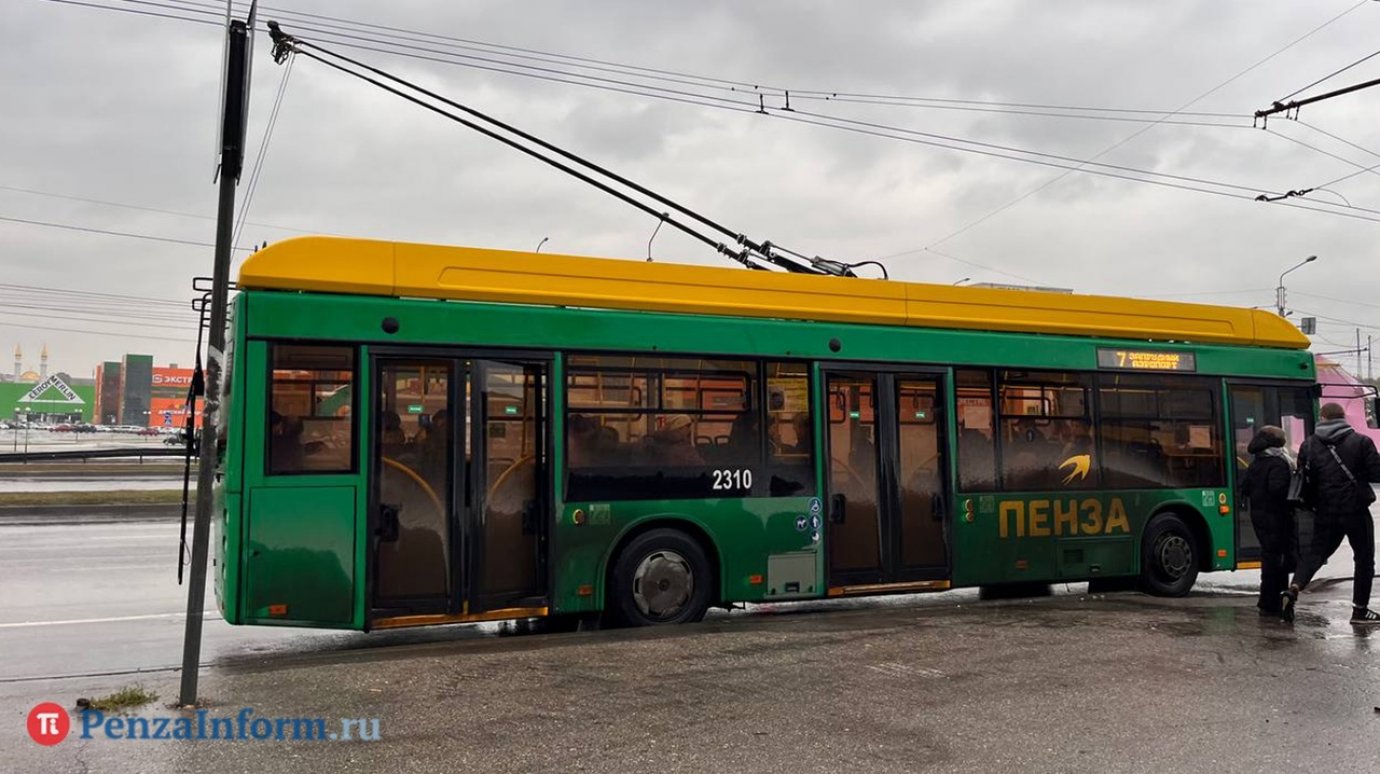 Пензенцев ставит в тупик одинаковый цвет автобусов и троллейбусов