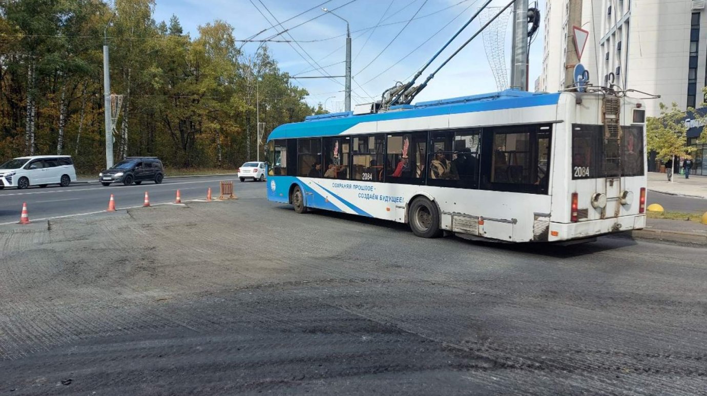 Перекрытие улицы Попова не повлияет на маршрут троллейбусов