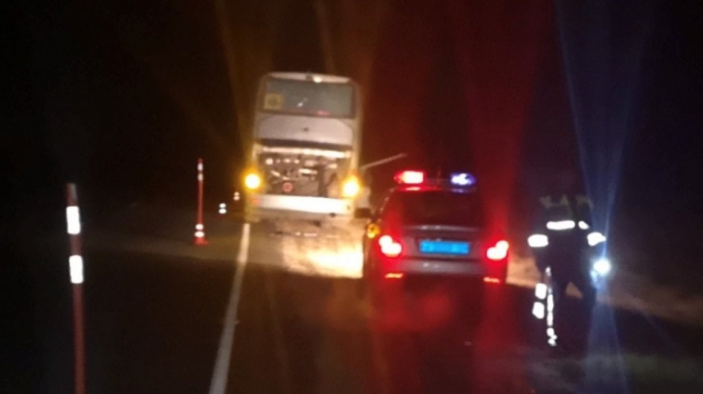 В Пензенской области сломался автобус с саратовскими школьниками