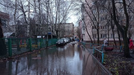 На ул. Попова после жалобы пензячки осушили большую лужу