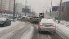 Снегопад спровоцировал множество мелких аварий в Пензе