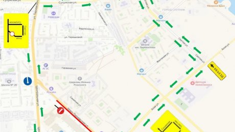 Улицу Ново-Терновскую вновь закроют для автомобилистов