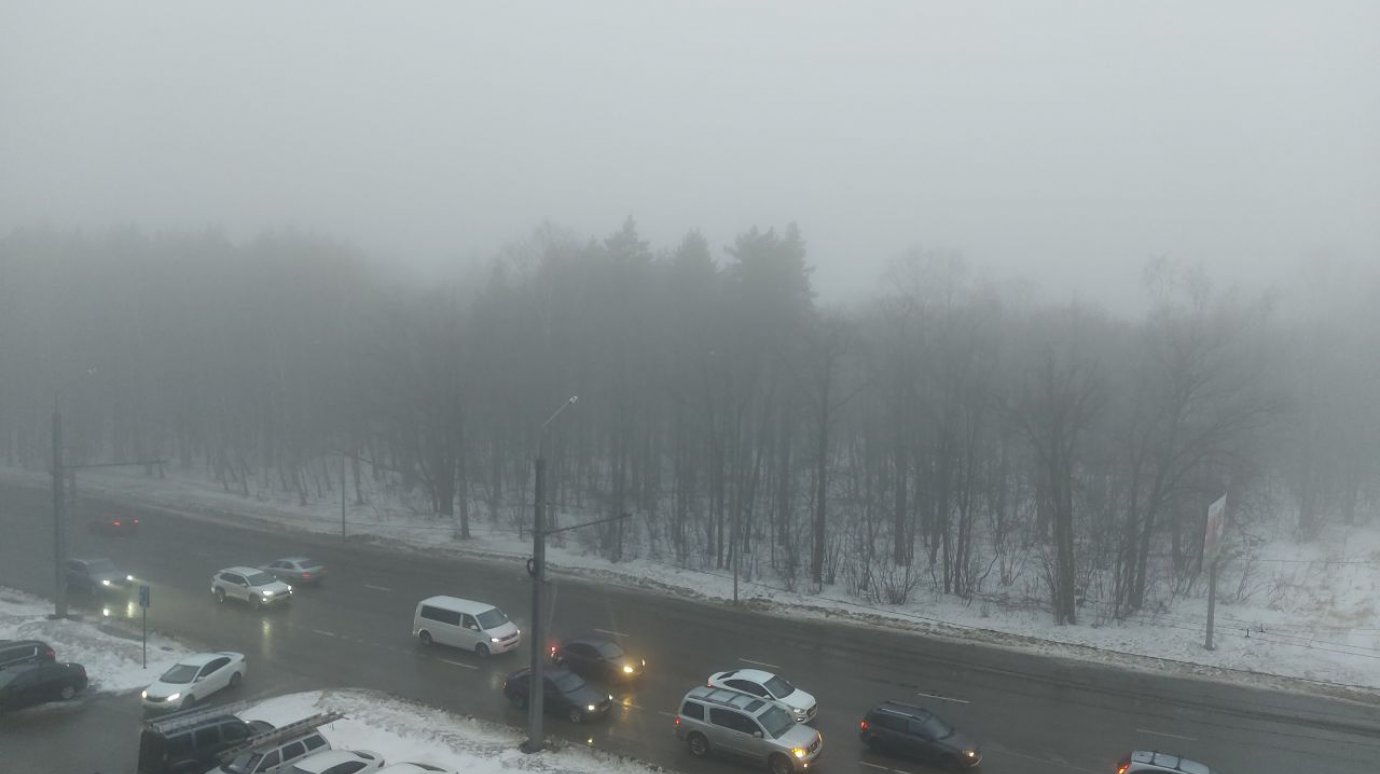 Пензенскую область накроет густой туман