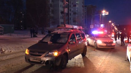 ГИБДД опубликовала кадры с места аварии на ул. Кижеватова в Пензе
