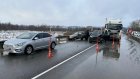 В Пензенской области на трассе М-5 столкнулись пять машин