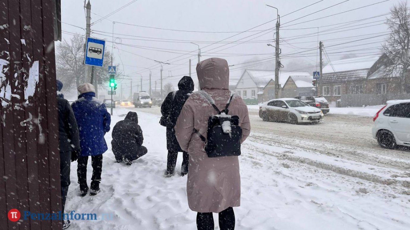 В Пензенской области ожидается снегопад