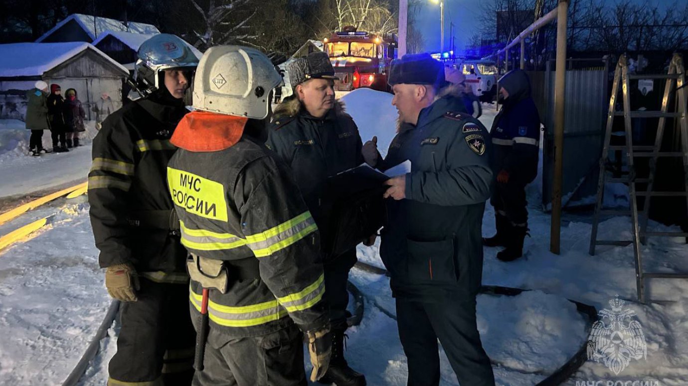 При пожаре в Чемодановке погибли дети 7 и 18 лет