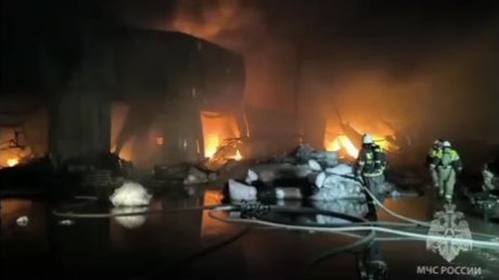 Пожар склада на улице Бийской в Пензе полностью ликвидирован