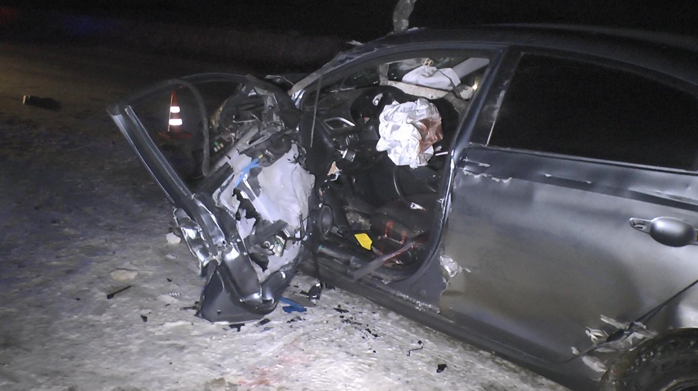 В Мокшанском районе погиб водитель Hyundai Solaris