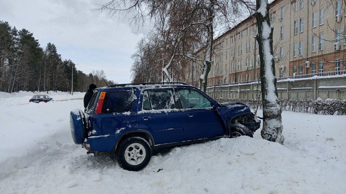 В Заречном погиб водитель иномарки, врезавшейся в дерево