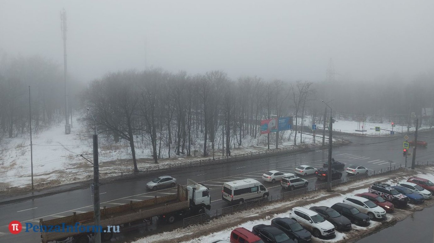 31 января на Пензенскую область опустится туман