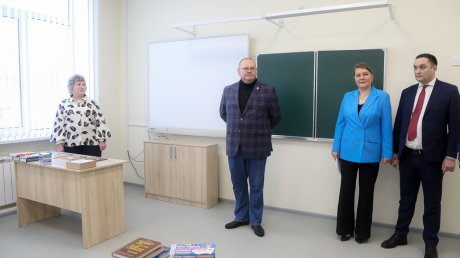 В Большом Вьясе открыли новую школу на 160 мест