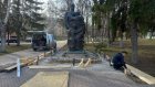Памятник «Проводы» в Пензе начали восстанавливать