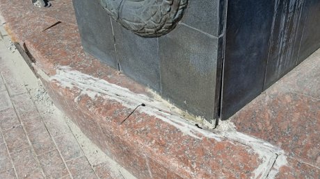 В центре Пензы нашли еще один разрушающийся мемориал