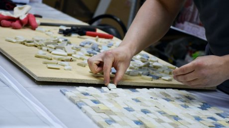 В центре Пензы хотят восстановить мозаичное панно