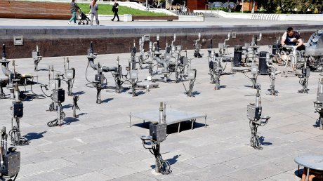 На главном фонтане в Пензе будут работать «пушки»