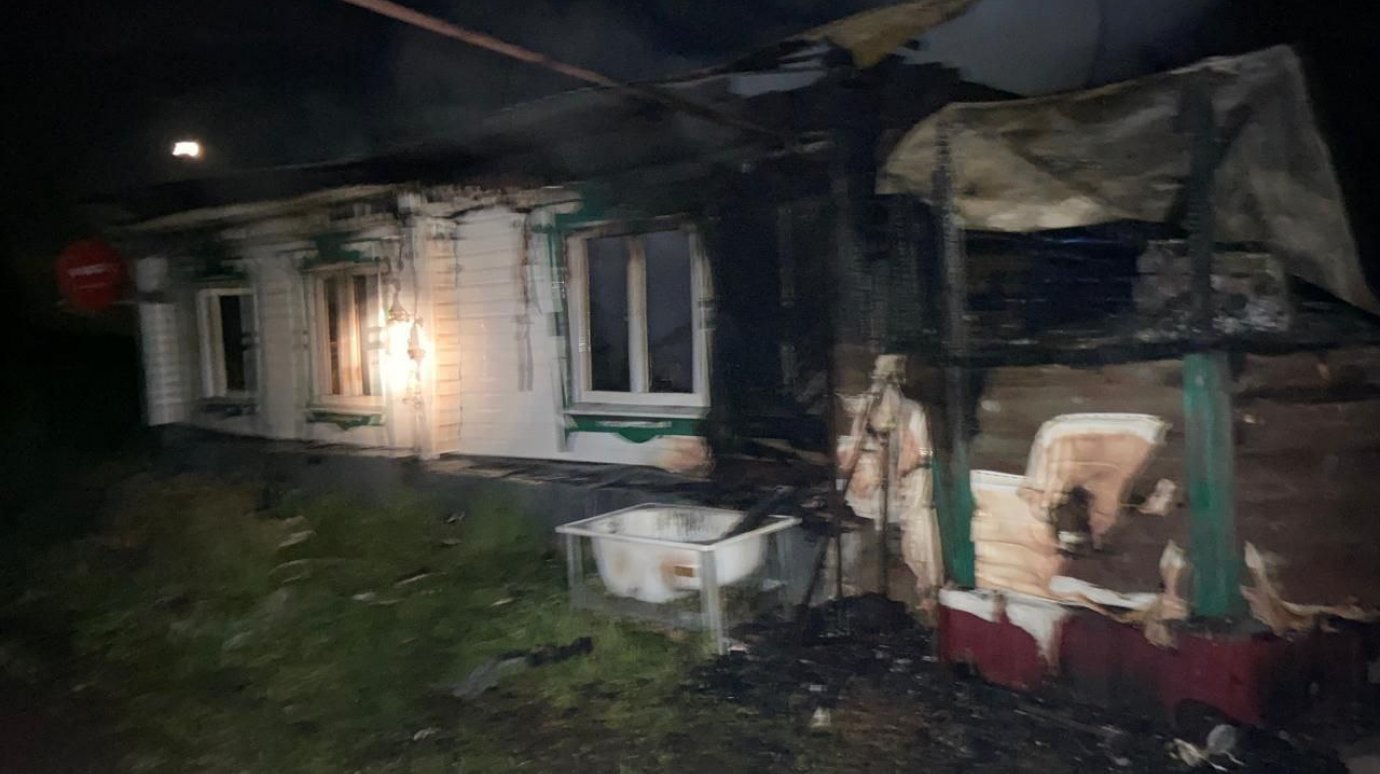 В Городищенском районе при пожаре погиб пенсионер