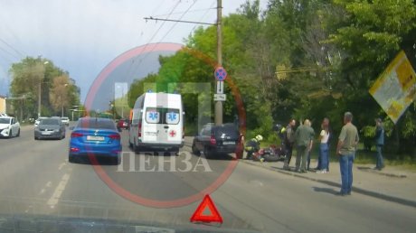 На улице Тухачевского в Пензе погиб молодой мотоциклист