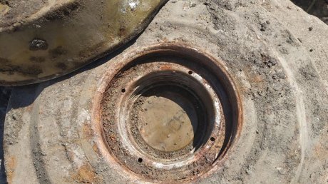 В Терновке на стройплощадке нашли противотанковые мины