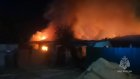 В Пензе при пожаре на улице Ново-Казанской пострадал мужчина