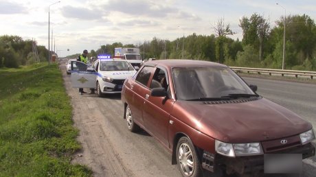 В Пензе пьяного водителя задержали после ДТП на Тухачевского