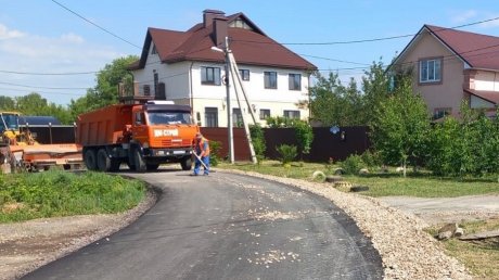 В Пензе завершается ремонт пяти дорог в Междуречье
