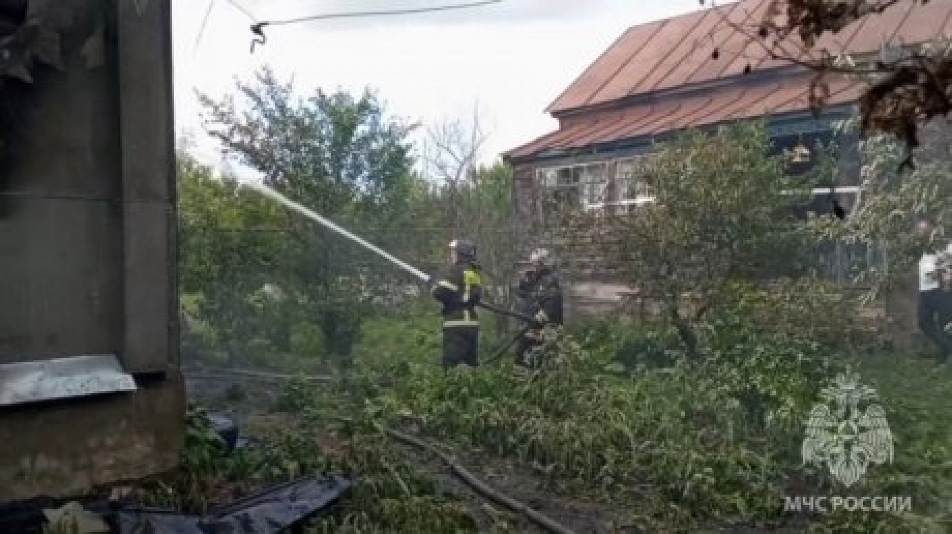 46-летний житель Бессоновки погиб при пожаре