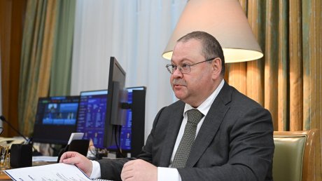 Губернатор встретился в Москве с Дмитрием Патрушевым