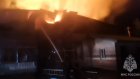 В Чемодановке случился пожар на складе лакокрасочных материалов