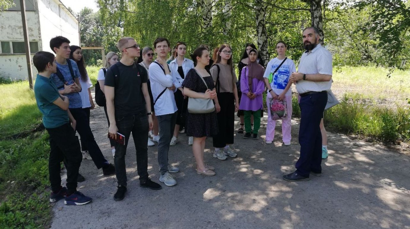 Студенты ПГУ проходят практику на очистных сооружениях канализации