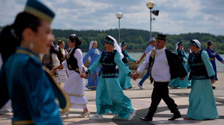 Пензенские татары красиво провели Сабантуй в Спутнике