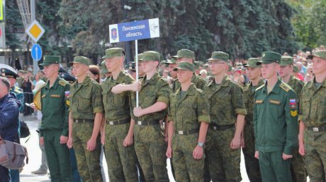 В Пензе открылись военно-патриотические сборы «Гвардеец»