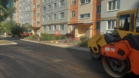 В Пензе отремонтировали дороги уже в 164 дворах