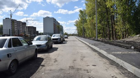 В Заре почти готов участок новой дороги к школе