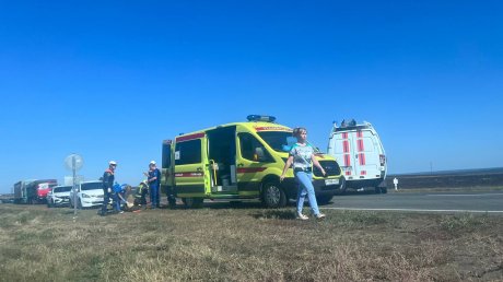 Водители сообщили о жестком ДТП под селом Грабово