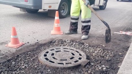 В Пензе ремонтируют самый оживленный участок ул. Свердлова