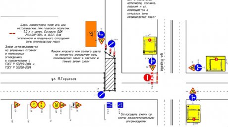 В Пензе перекрыли участок улицы Максима Горького