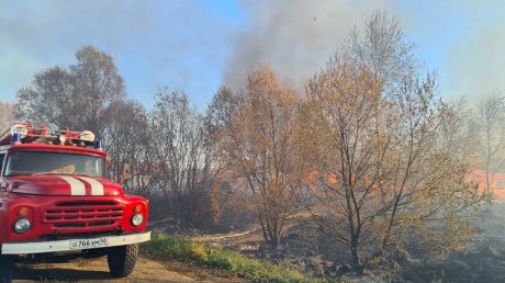 В Городищенском районе огонь уничтожил 2 жилых дома