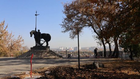 В Пензе перекрыли лестницу к Спасо-Преображенскому монастырю