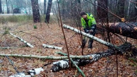 В Пензе илососы откачивают воду с затопленных улиц