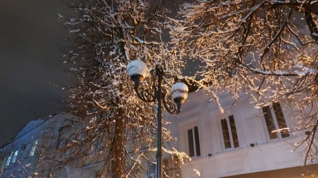 В верхней части улицы Московской погасли фонари