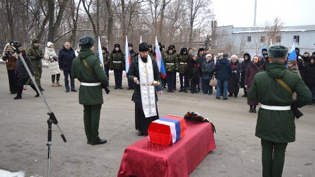 В Пензе захоронили останки красноармейца Николая Кочетова