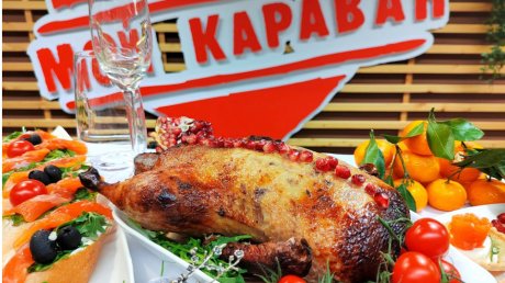 Сеть «Караван» пожелала пензенцам вкусного Нового года