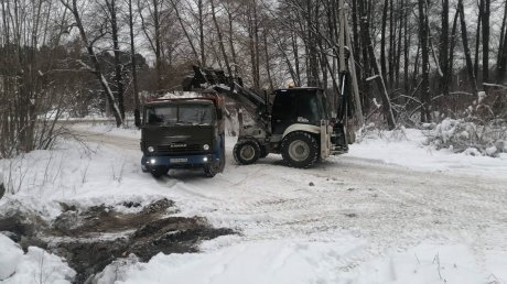 Из леса в районе улицы Кордон Сурка исчез мусор