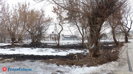 Определена судьба зоны под снесенными домами у набережной