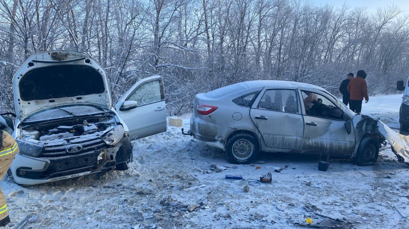 Появились новые кадры с места трагедии в Мокшанском районе