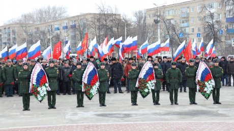 В Пензе отметили День защитника Отечества