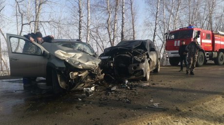 Участника ДТП рядом с Малой Валяевкой увезли на скорой